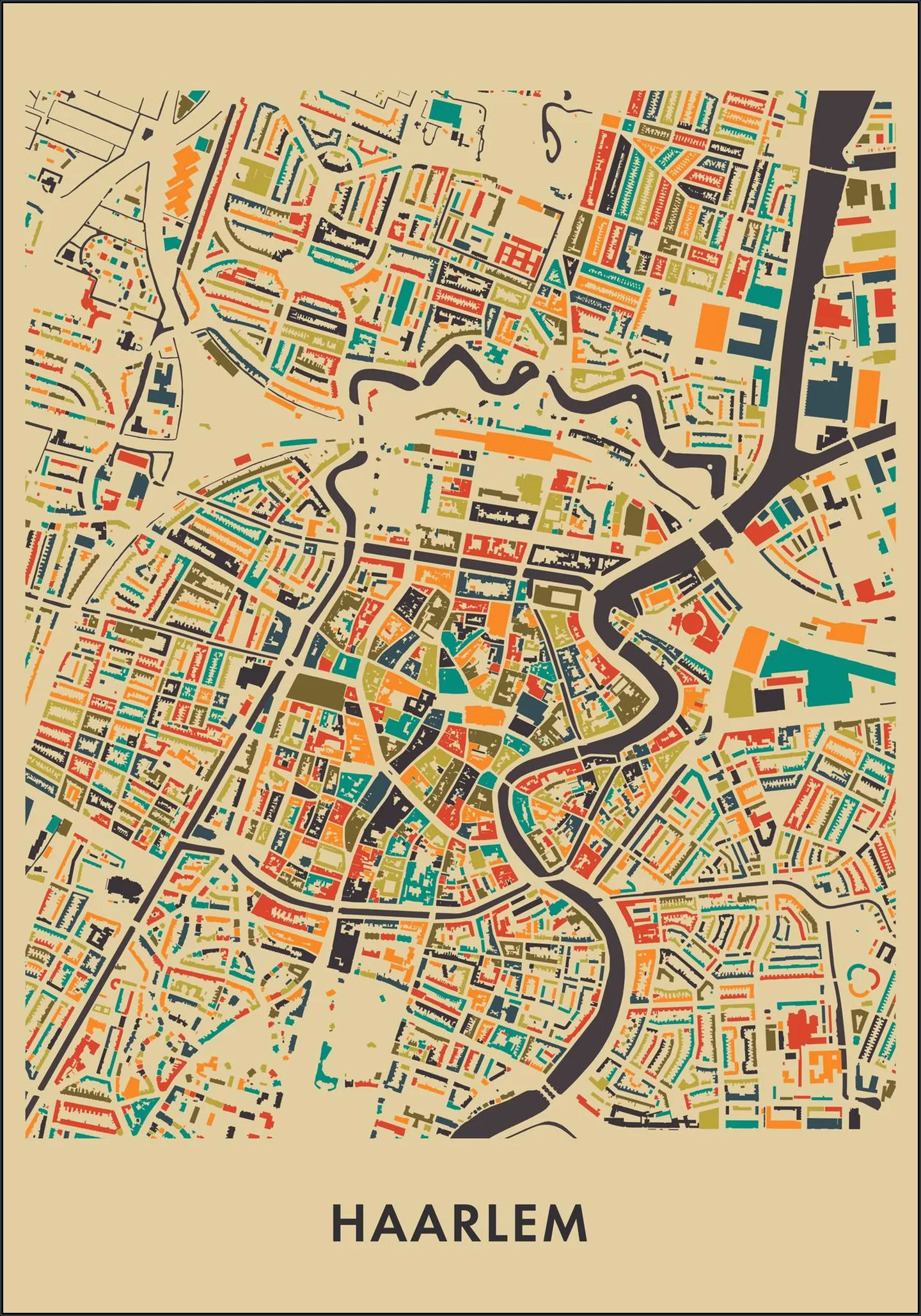 Haarlem Mosaic Map