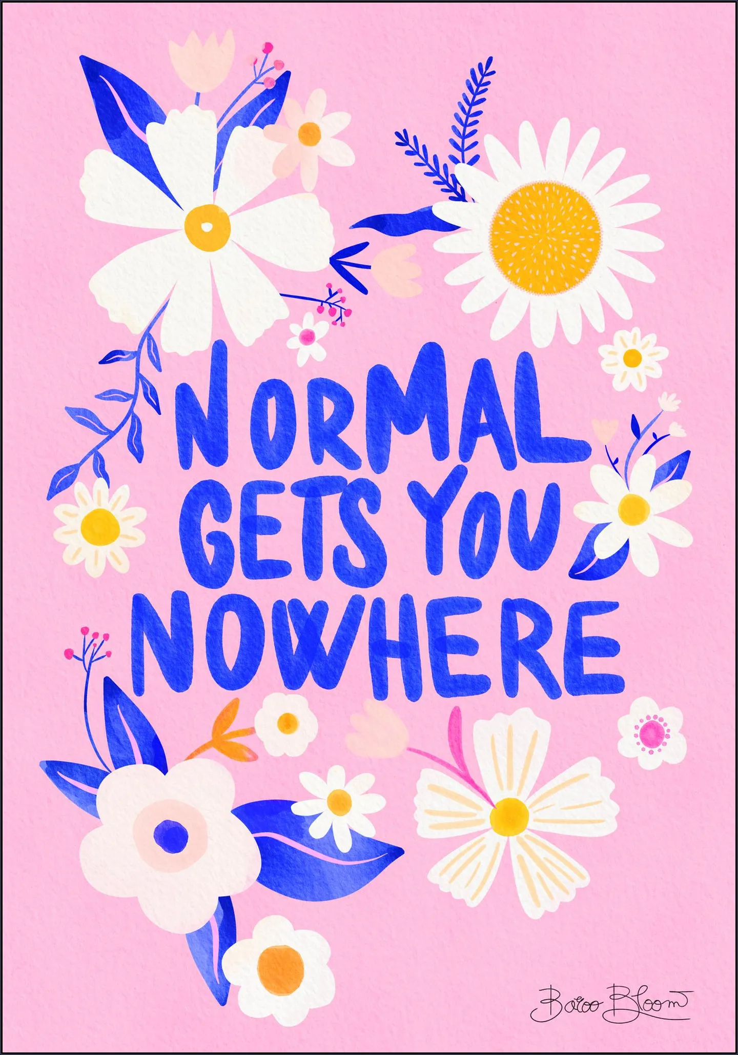 Normal Gets You Nowhere