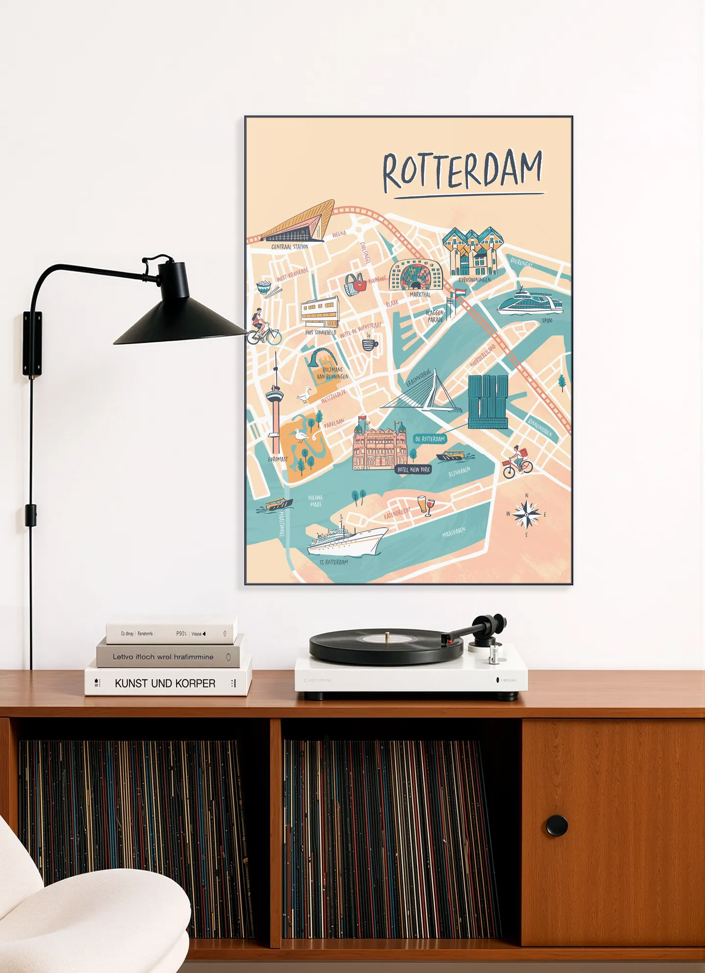 Rotterdam Illustration