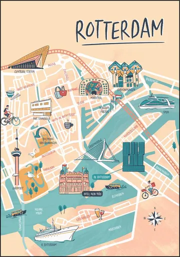 Rotterdam Illustration