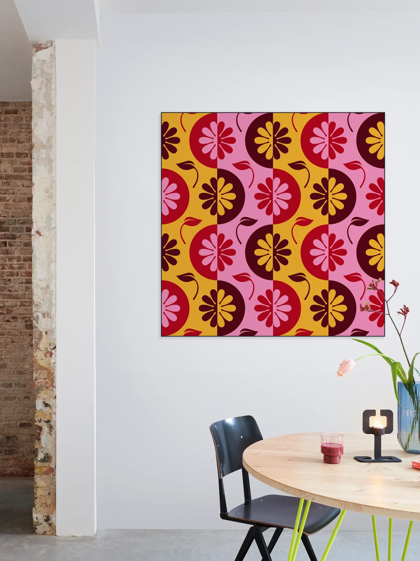 Floral DNA Pattern 4