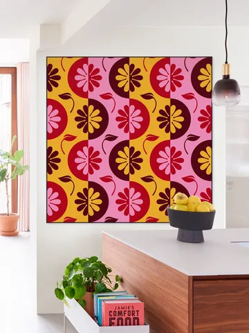 Floral DNA Pattern 4
