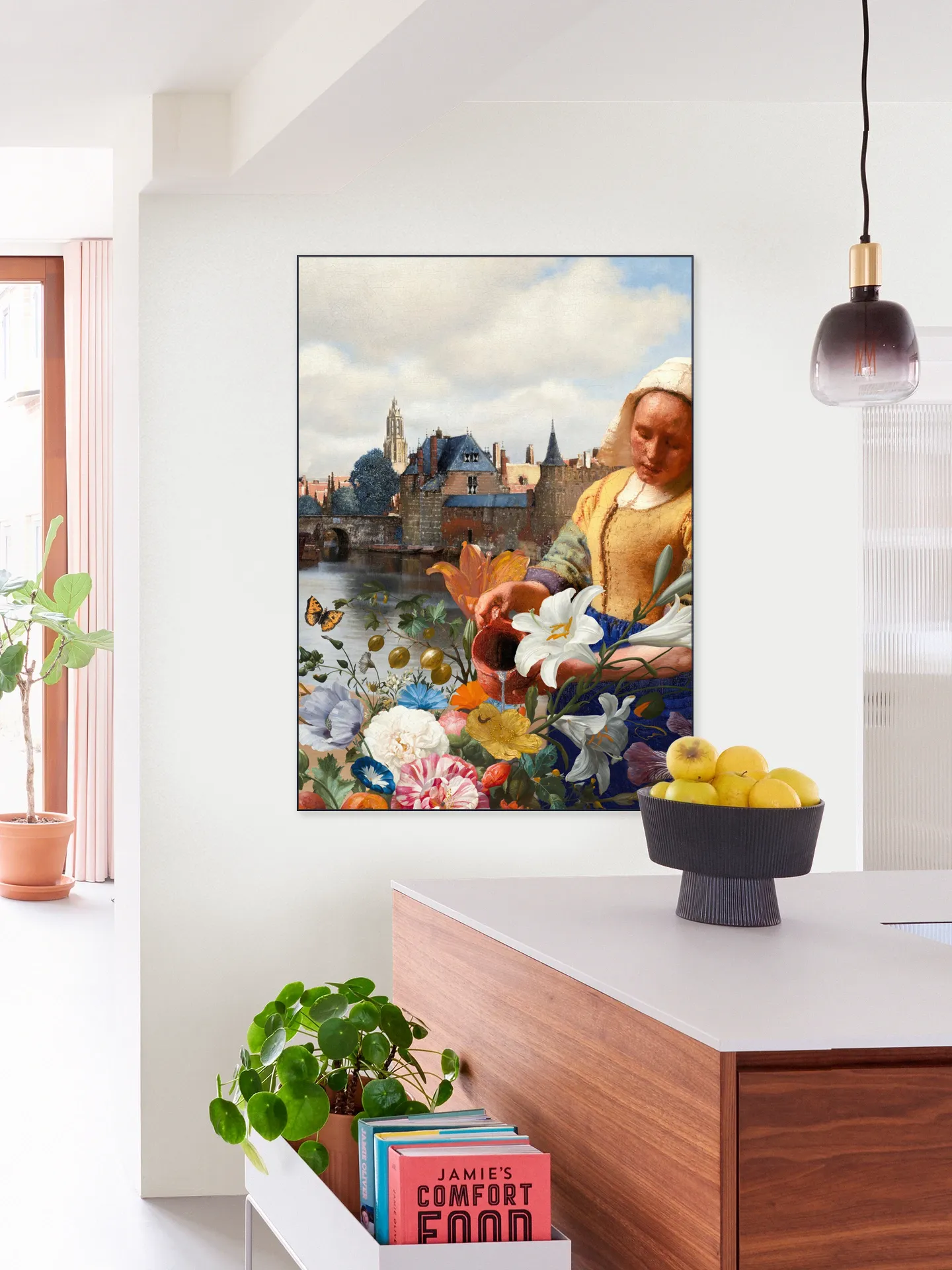 Milkmaid - View of Delft Garden Edition