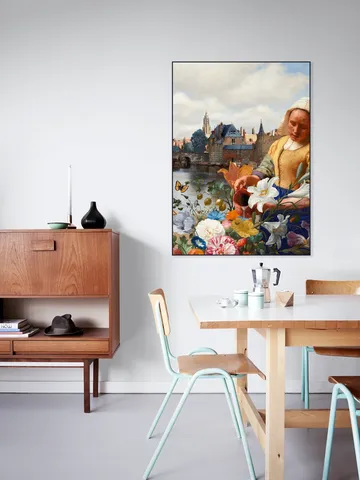 Milkmaid - View of Delft Garden Edition