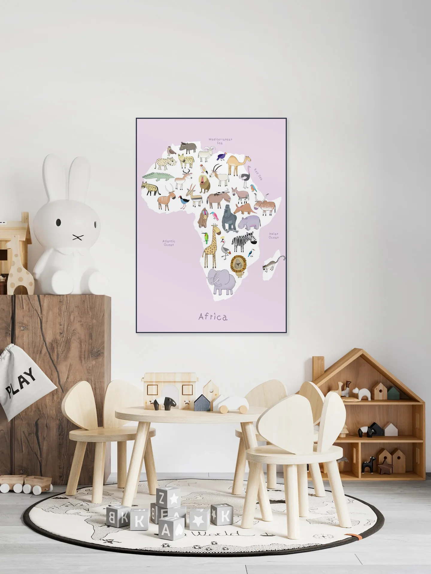 Africa - Pink