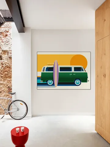 Vintage Camping Bus