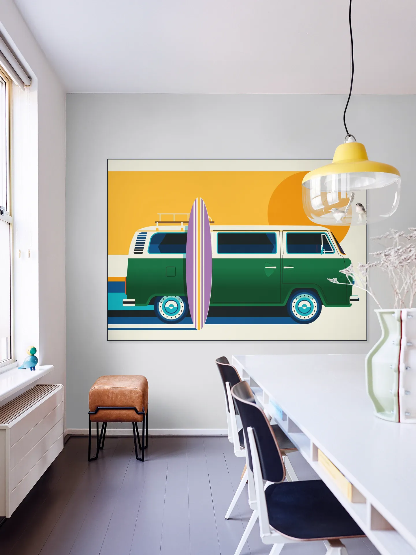 Vintage Camping Bus
