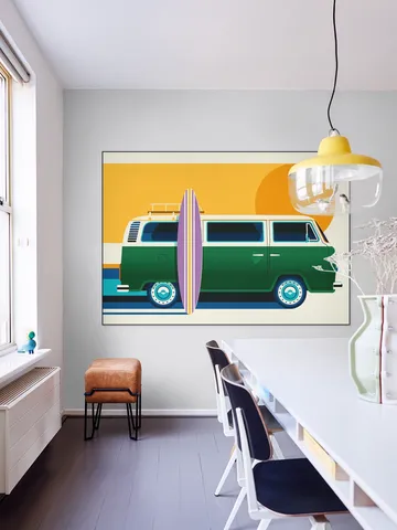 Vintage Camping Bus