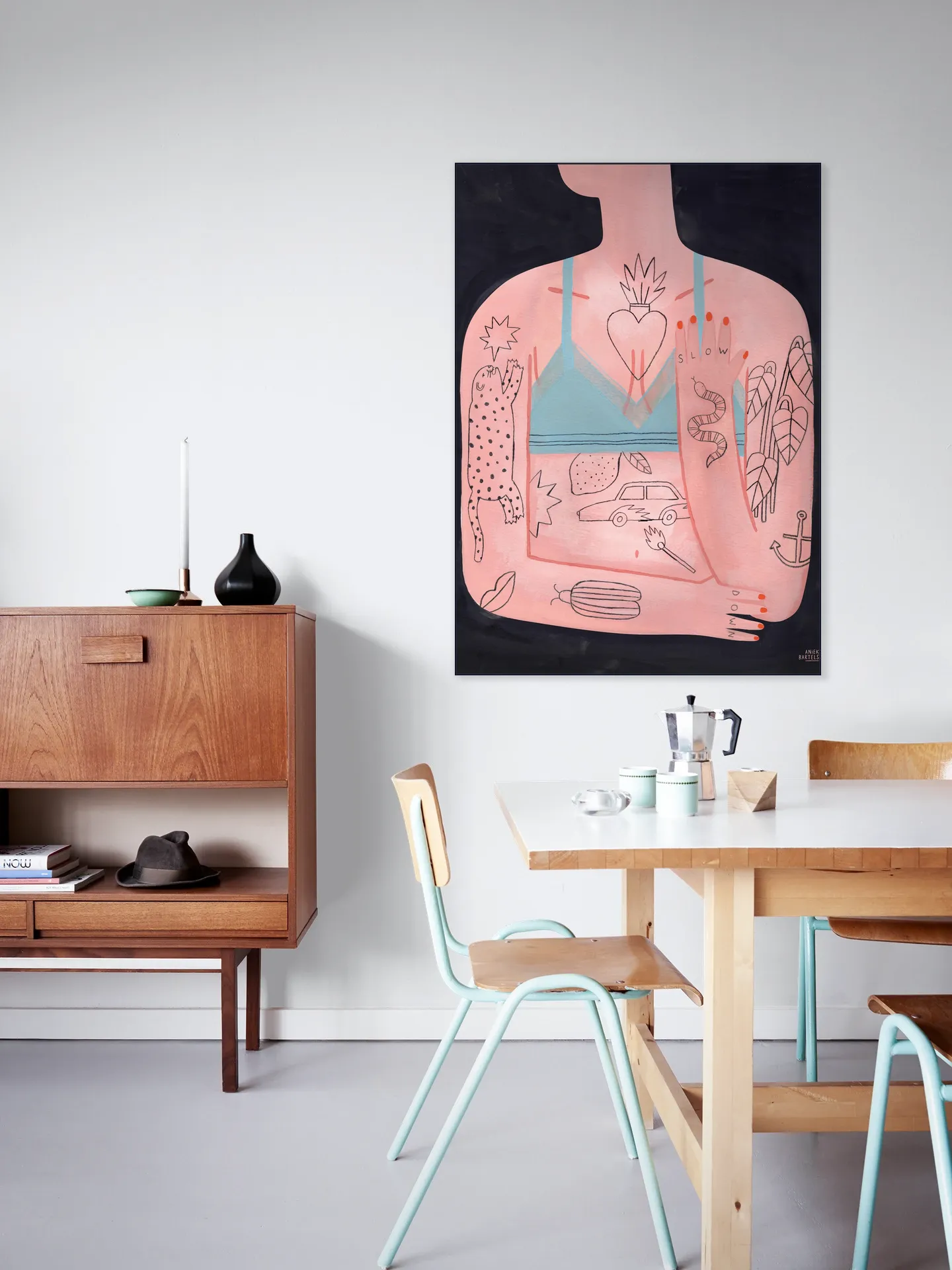 Tattoos Blue