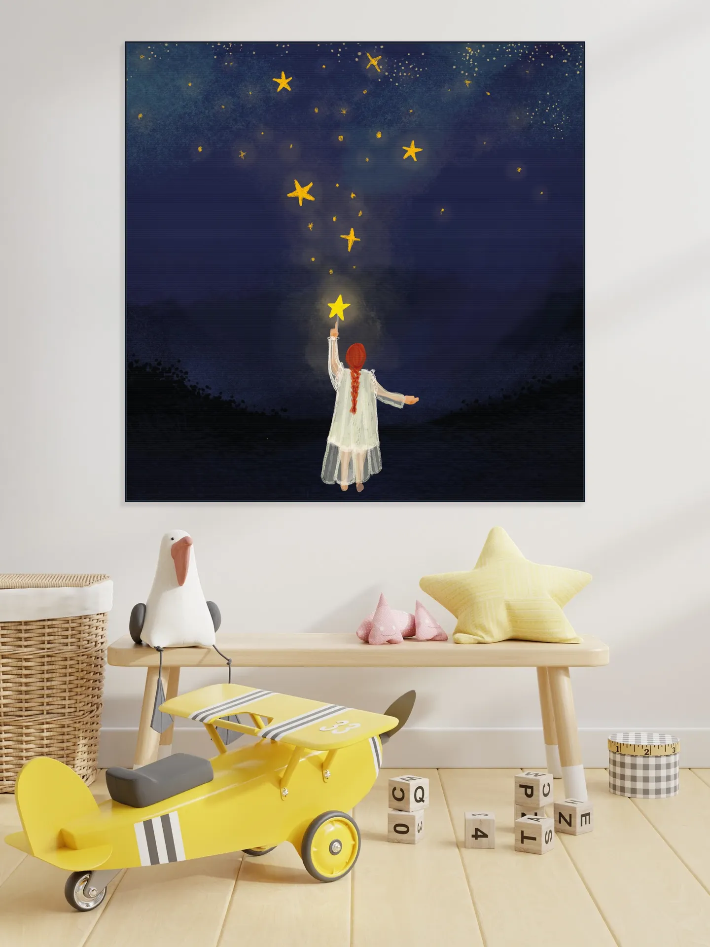 I conjure stars for you