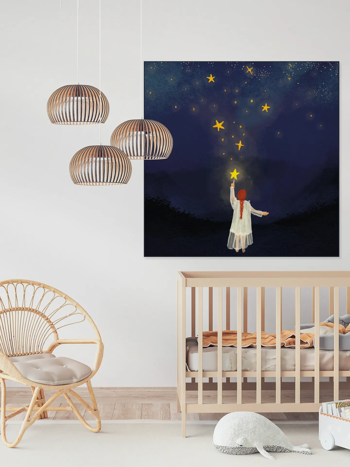 I conjure stars for you