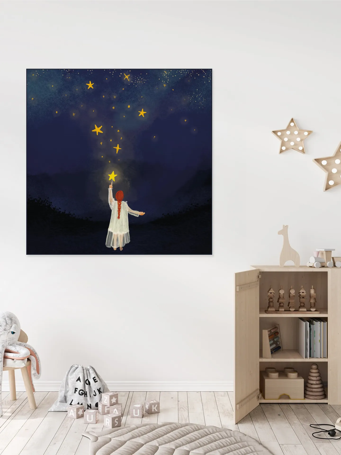 I conjure stars for you
