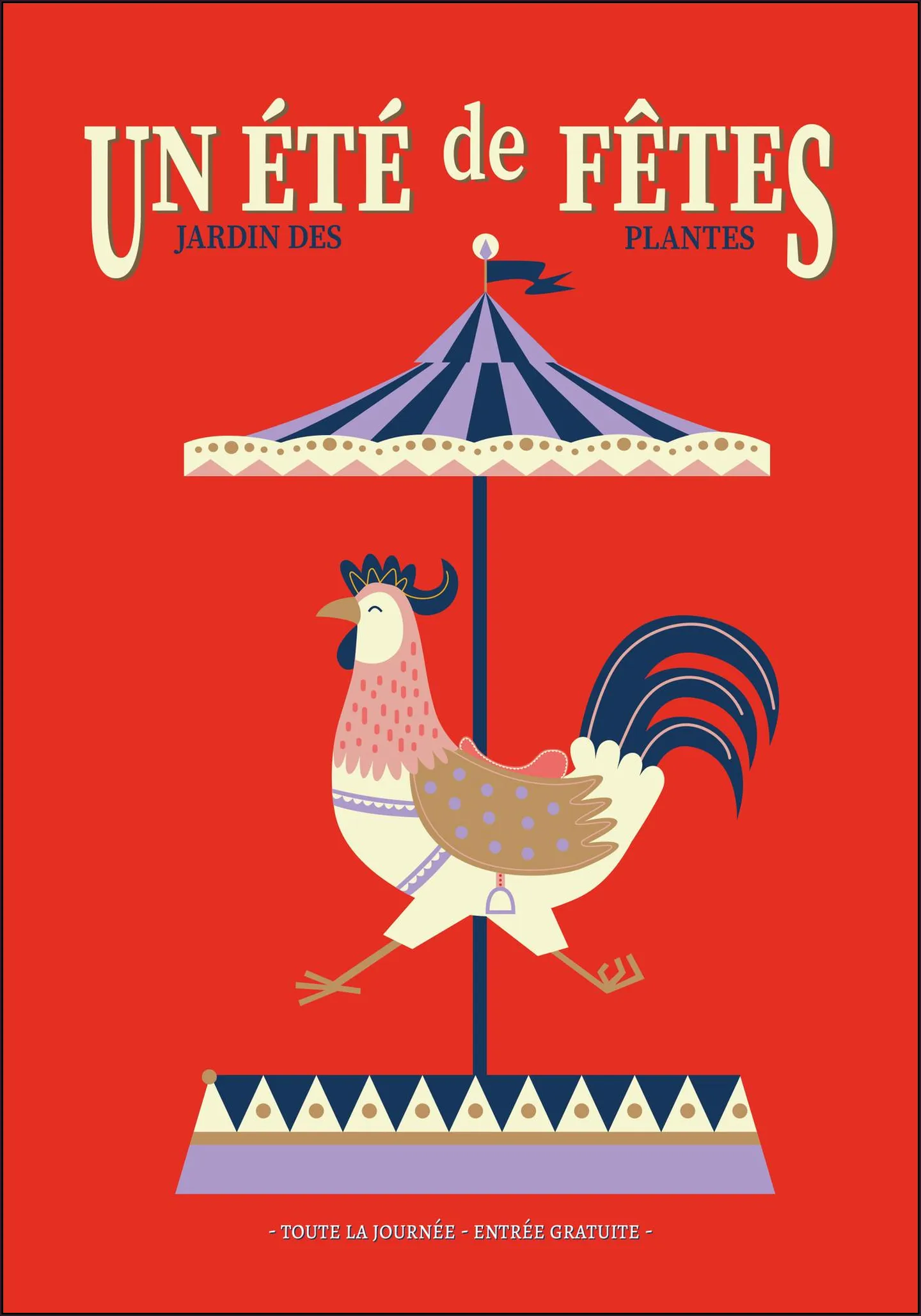 Carrousel Rooster