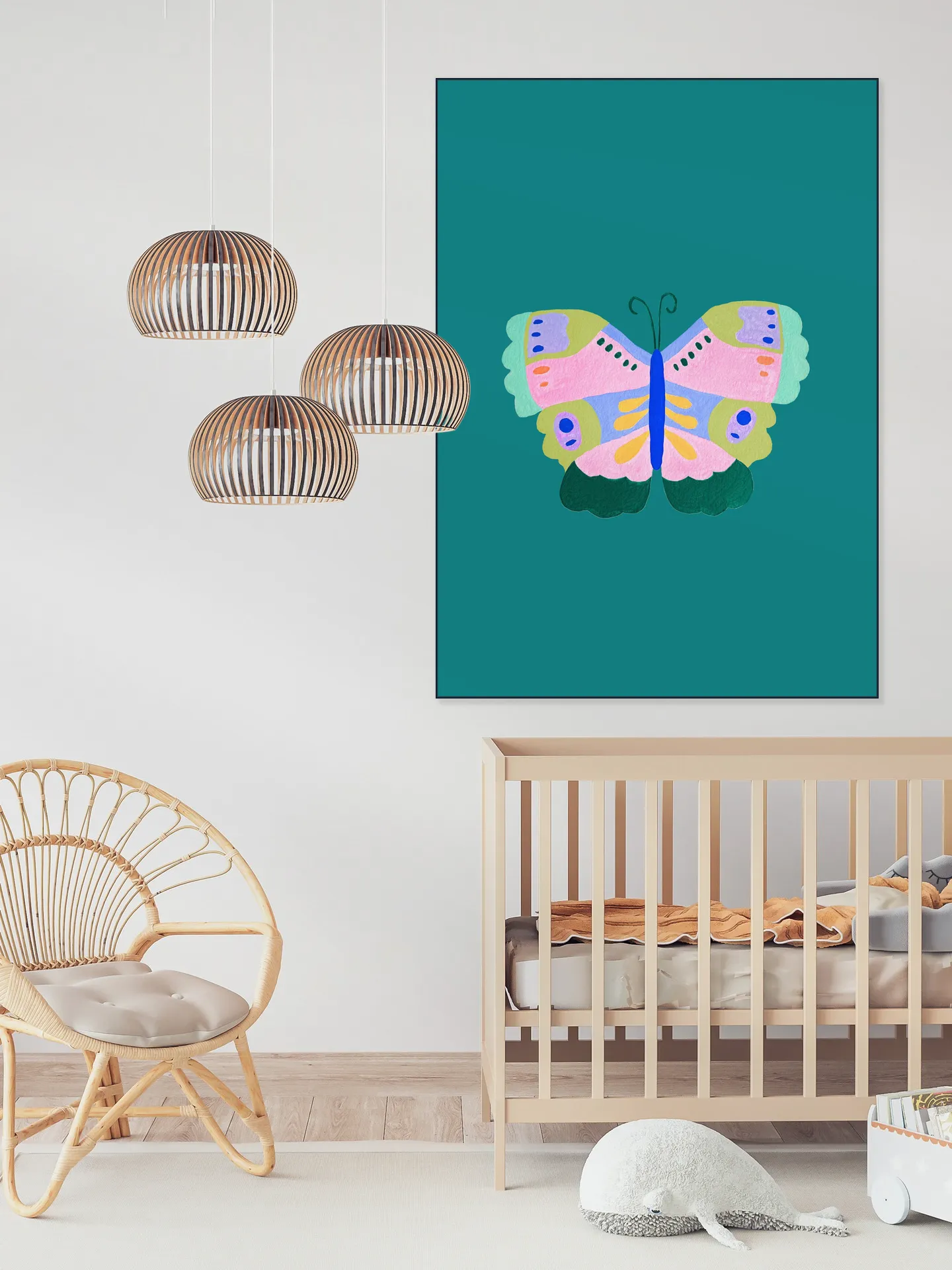 Floral Fantasy Butterfly