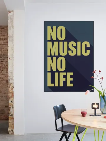 No Music No Life - Green