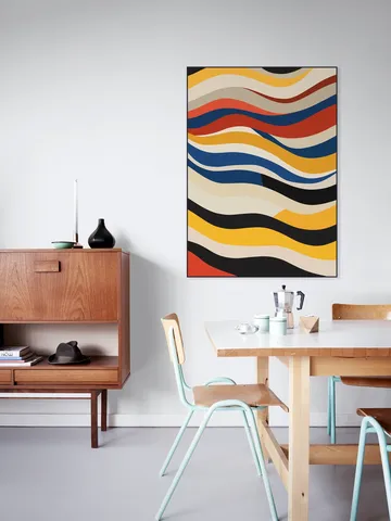 Bauhaus - Wavy stripes