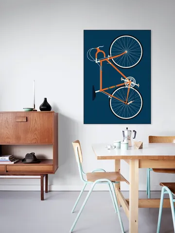 Racing Bike Orange
