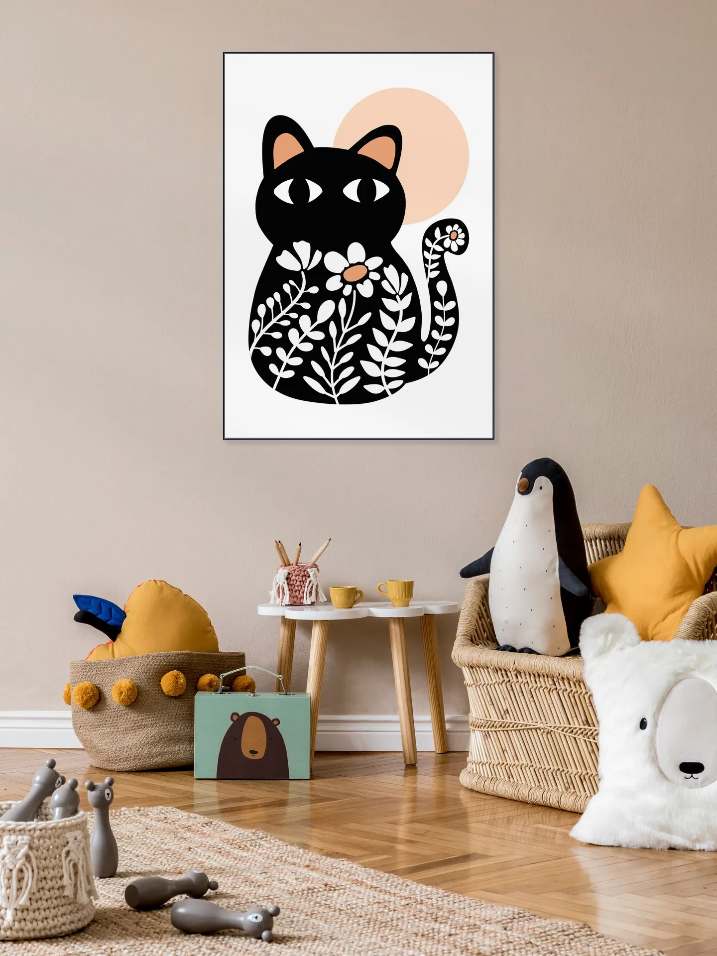 Flower Cat