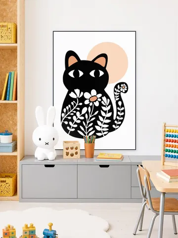 Flower Cat