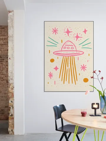 Pastel UFO