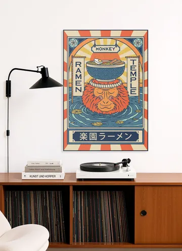Ramen Temple Monkey