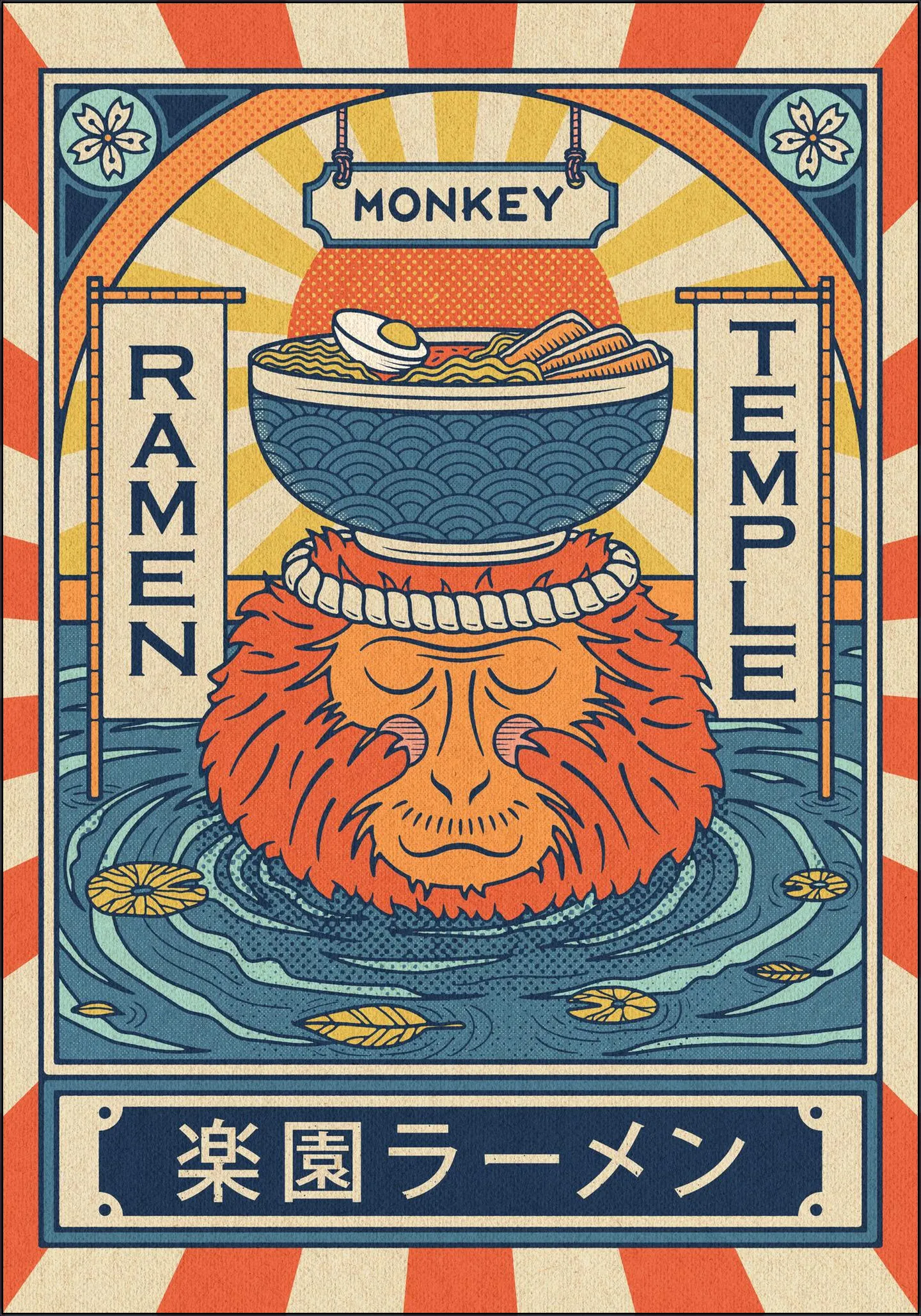 Ramen Temple Monkey