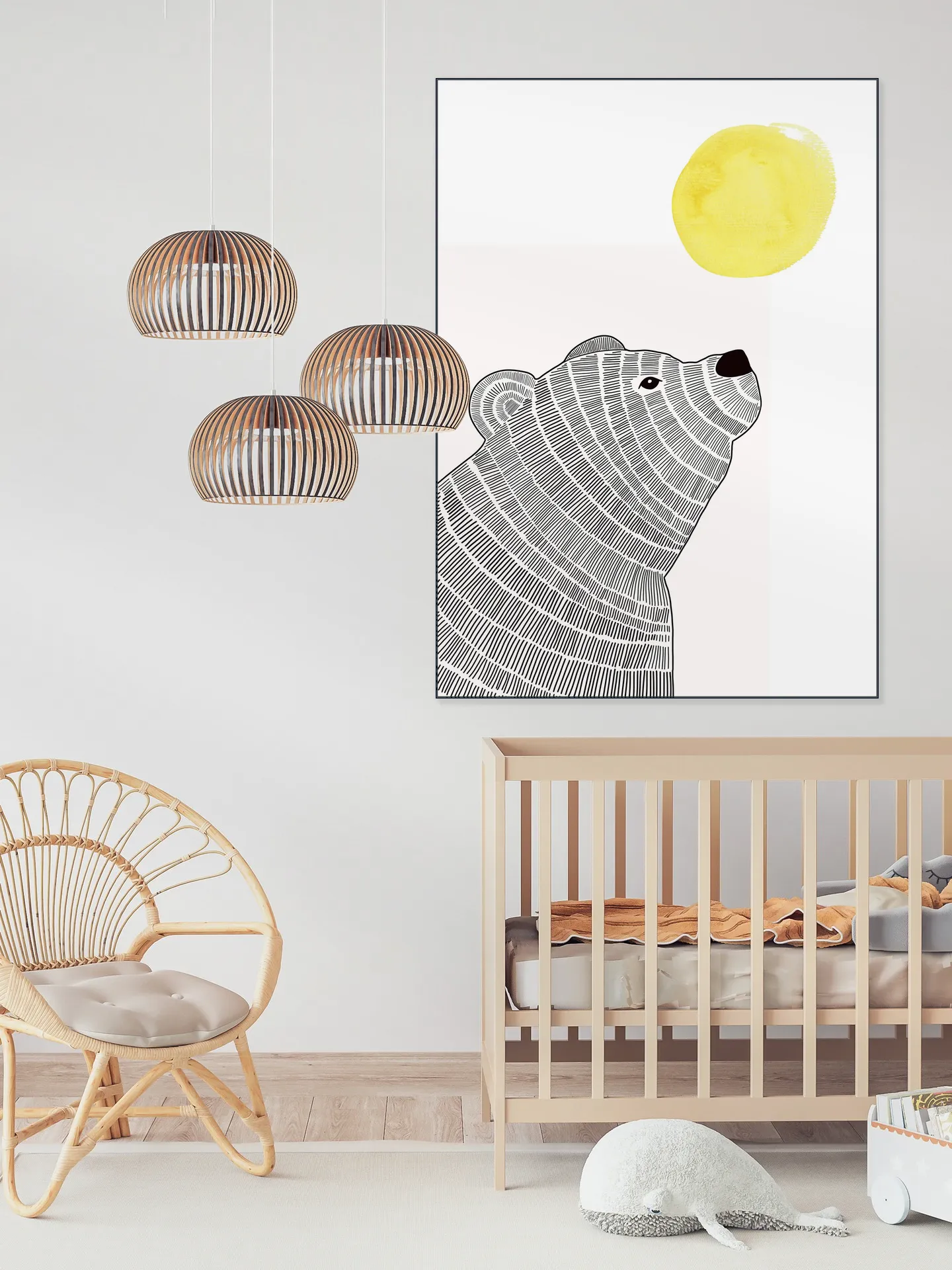 Bear with Sun