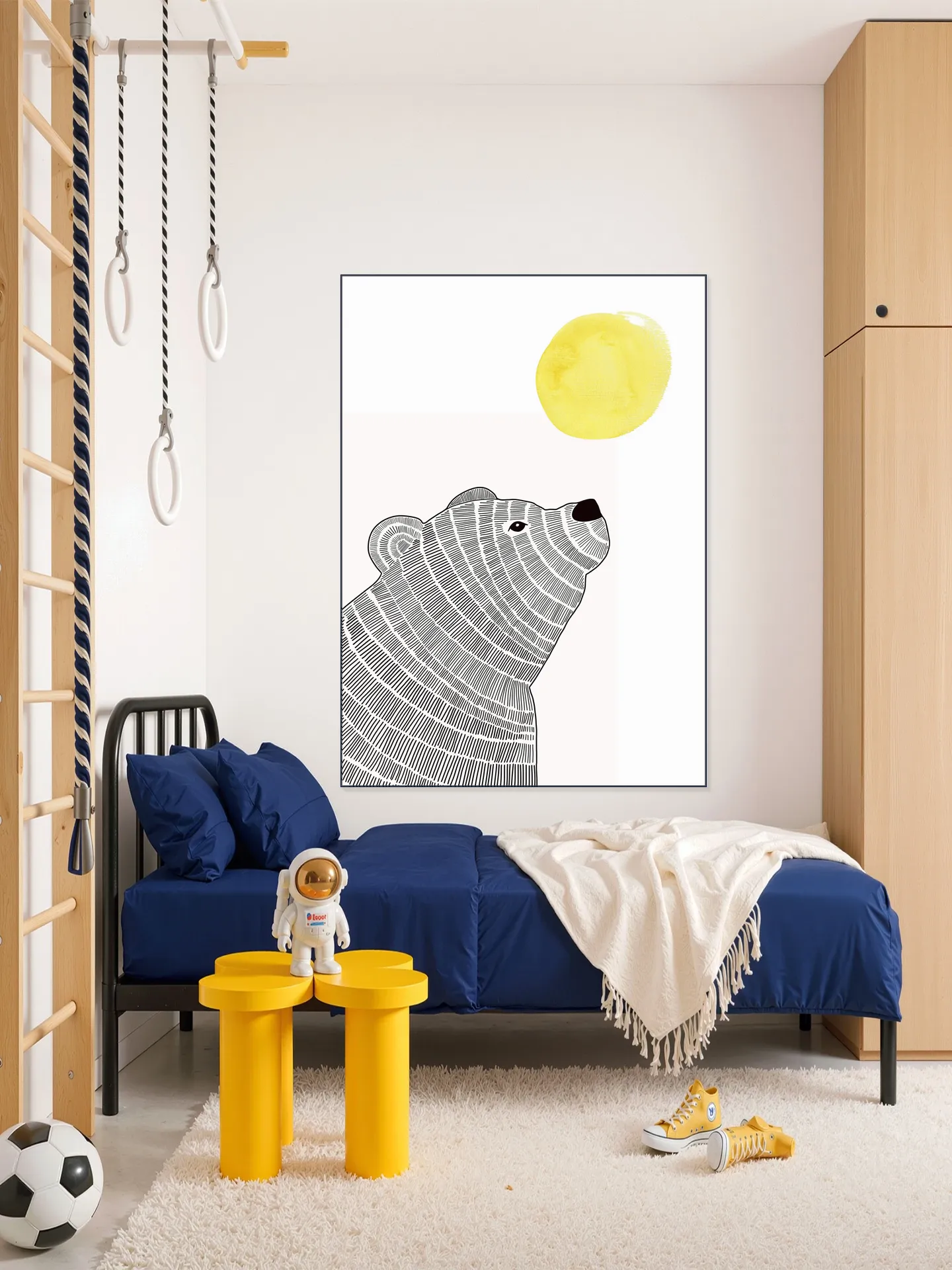 Bear with Sun