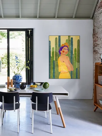 Frida and Cacti