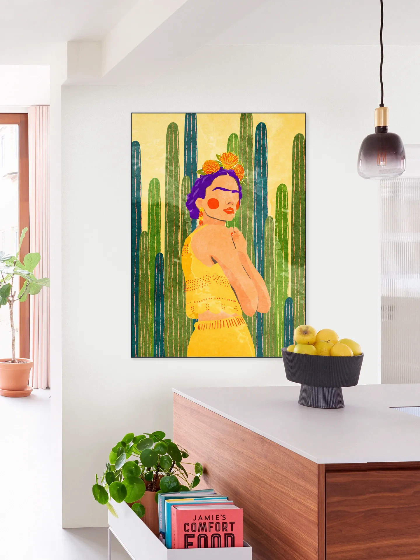 Frida and Cacti