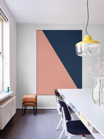 Color blocking - Pink Blue