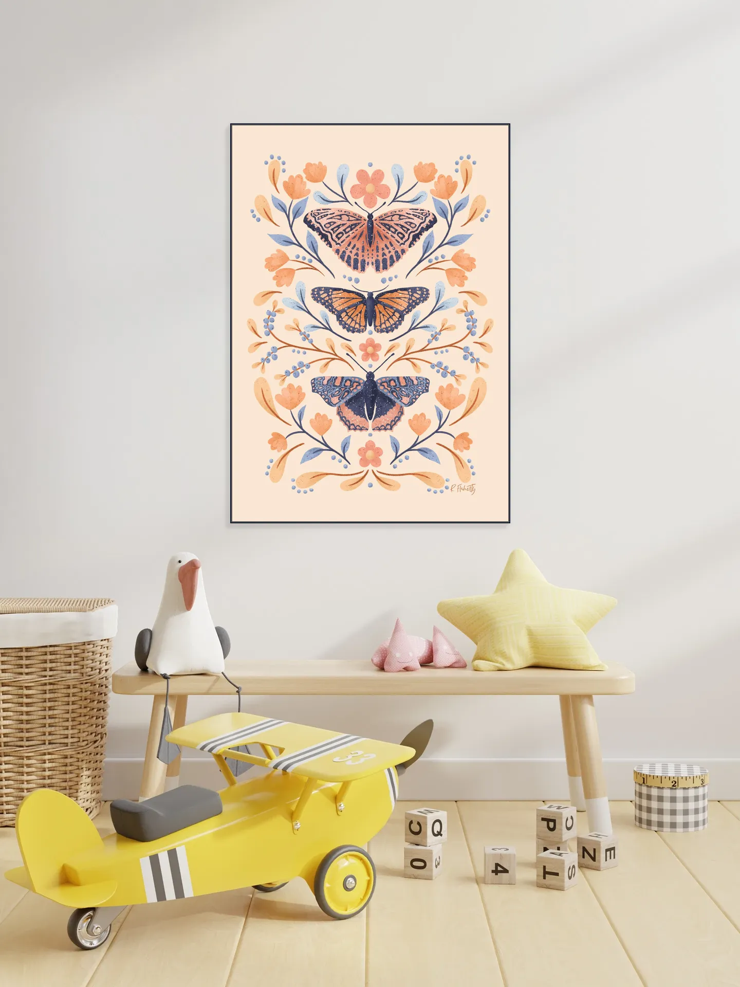 Floral Butterflies