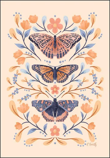 Floral Butterflies