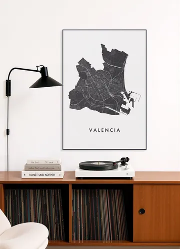 Valencia City Map