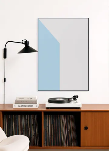 Color blocking - Grey Blue