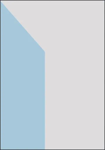 Color blocking - Grey Blue