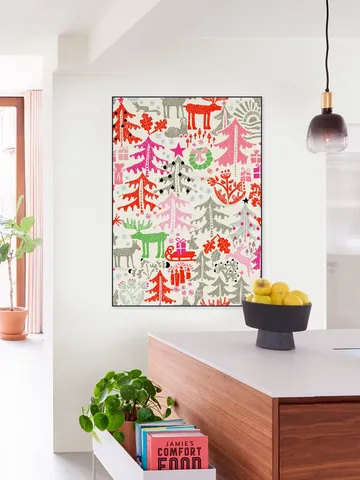 X-Mas Winter Forest Pattern