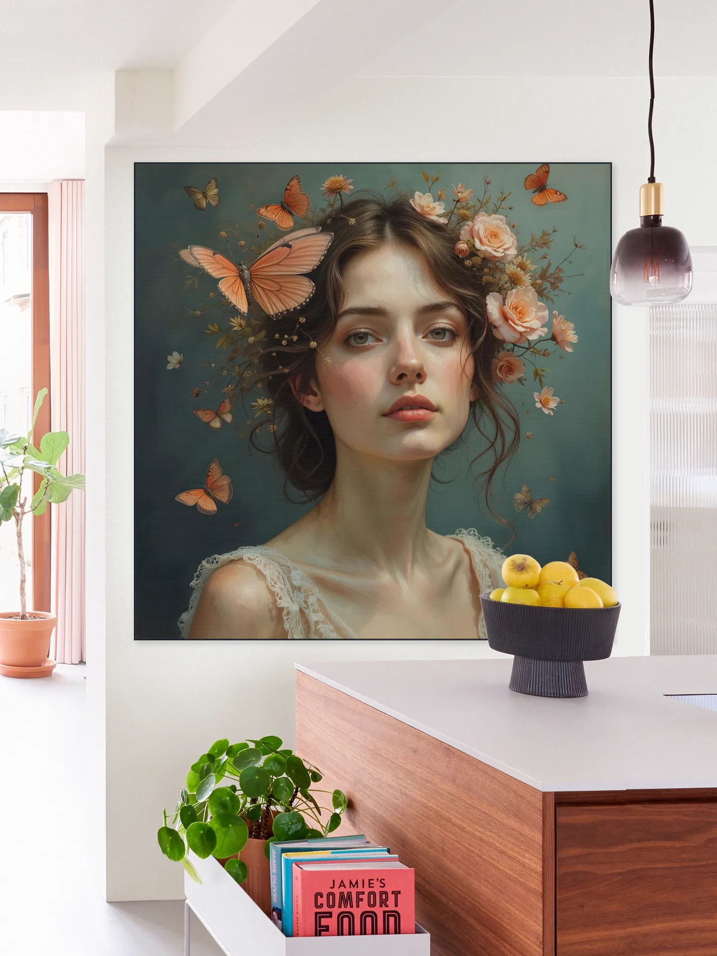 Crowned in Roses and Wings