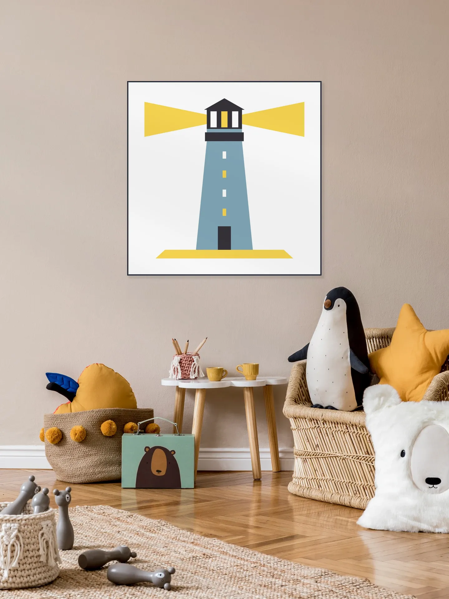 The Lighthouse - blue