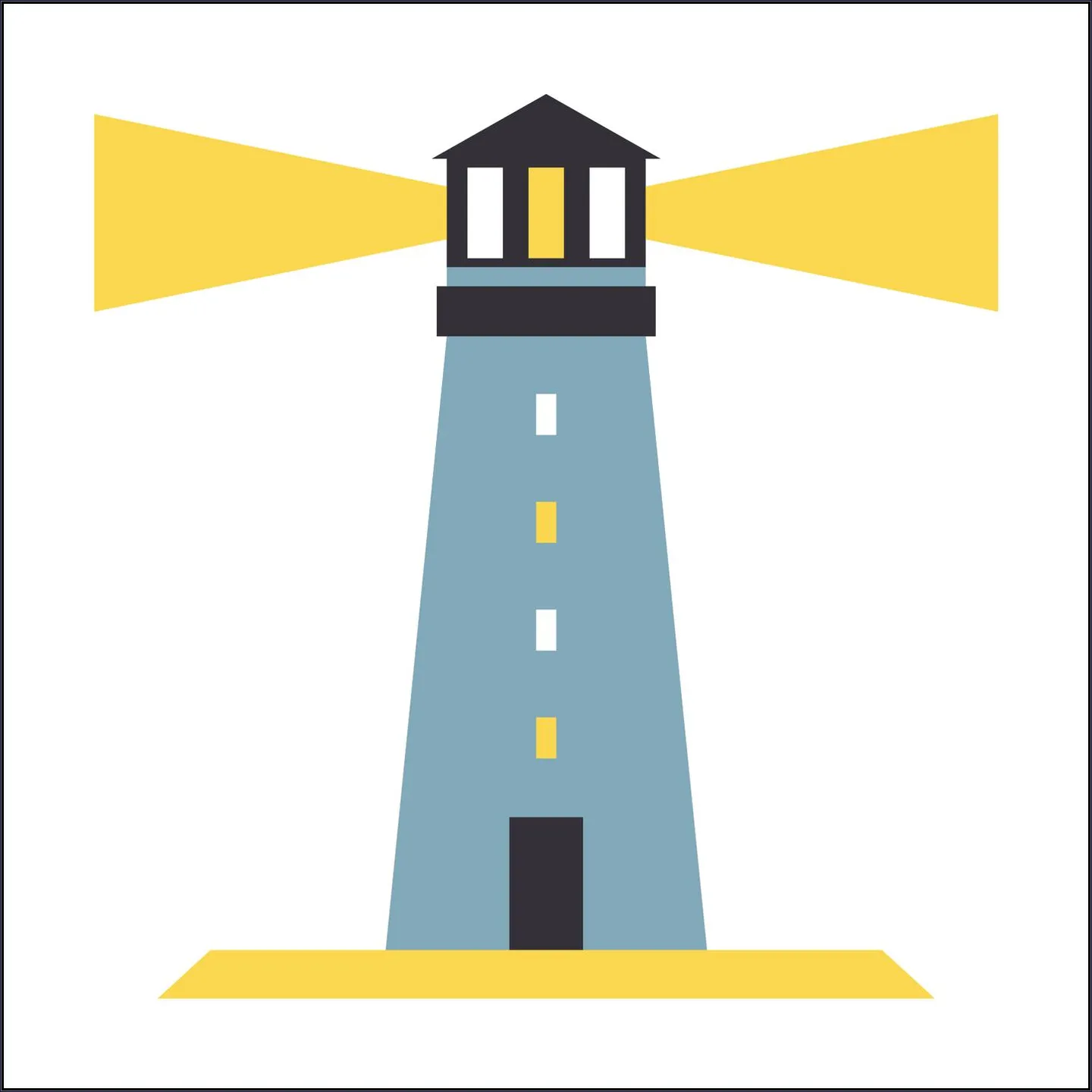 The Lighthouse - blue