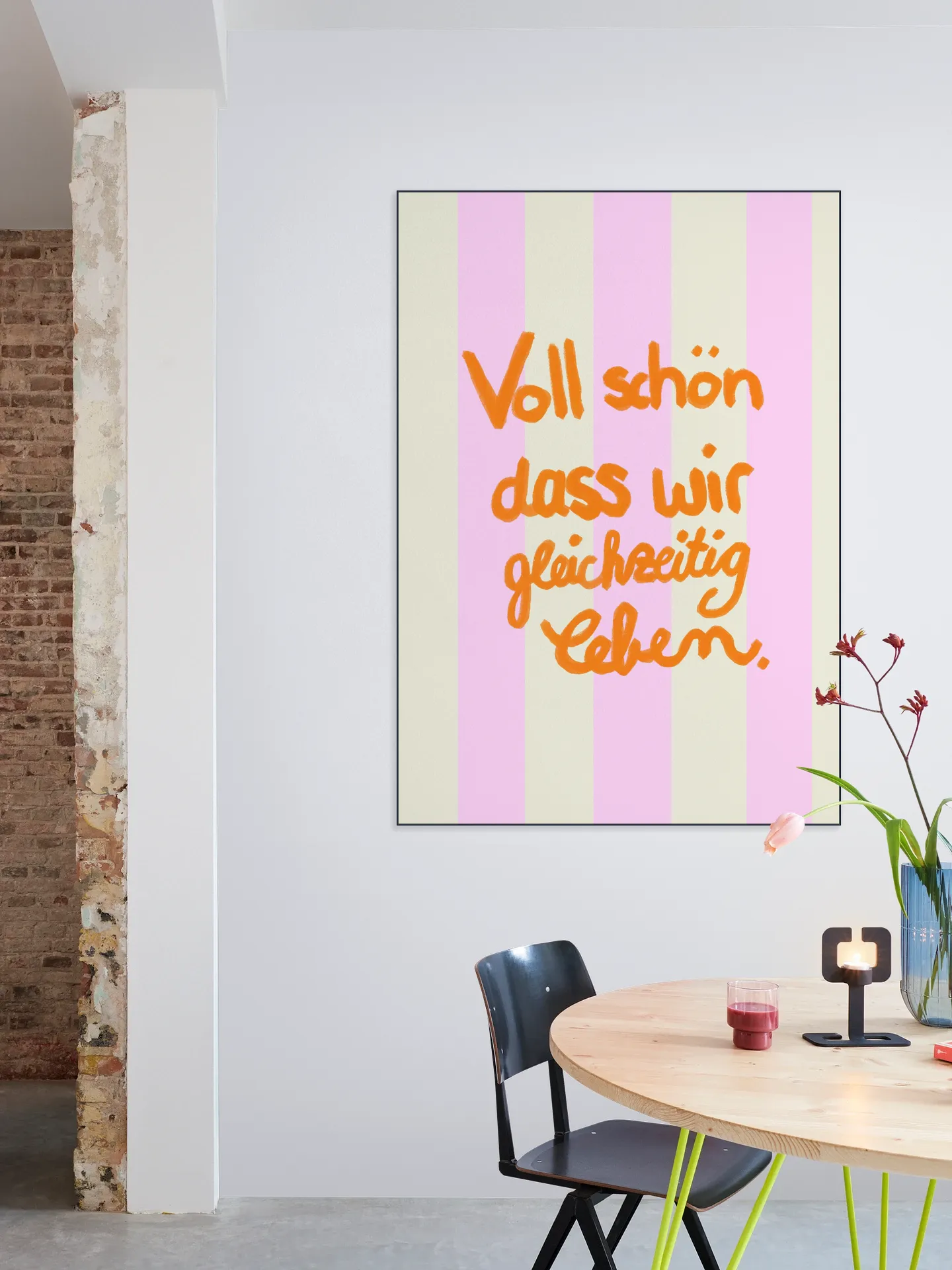 Voll Schön Rose Stripes