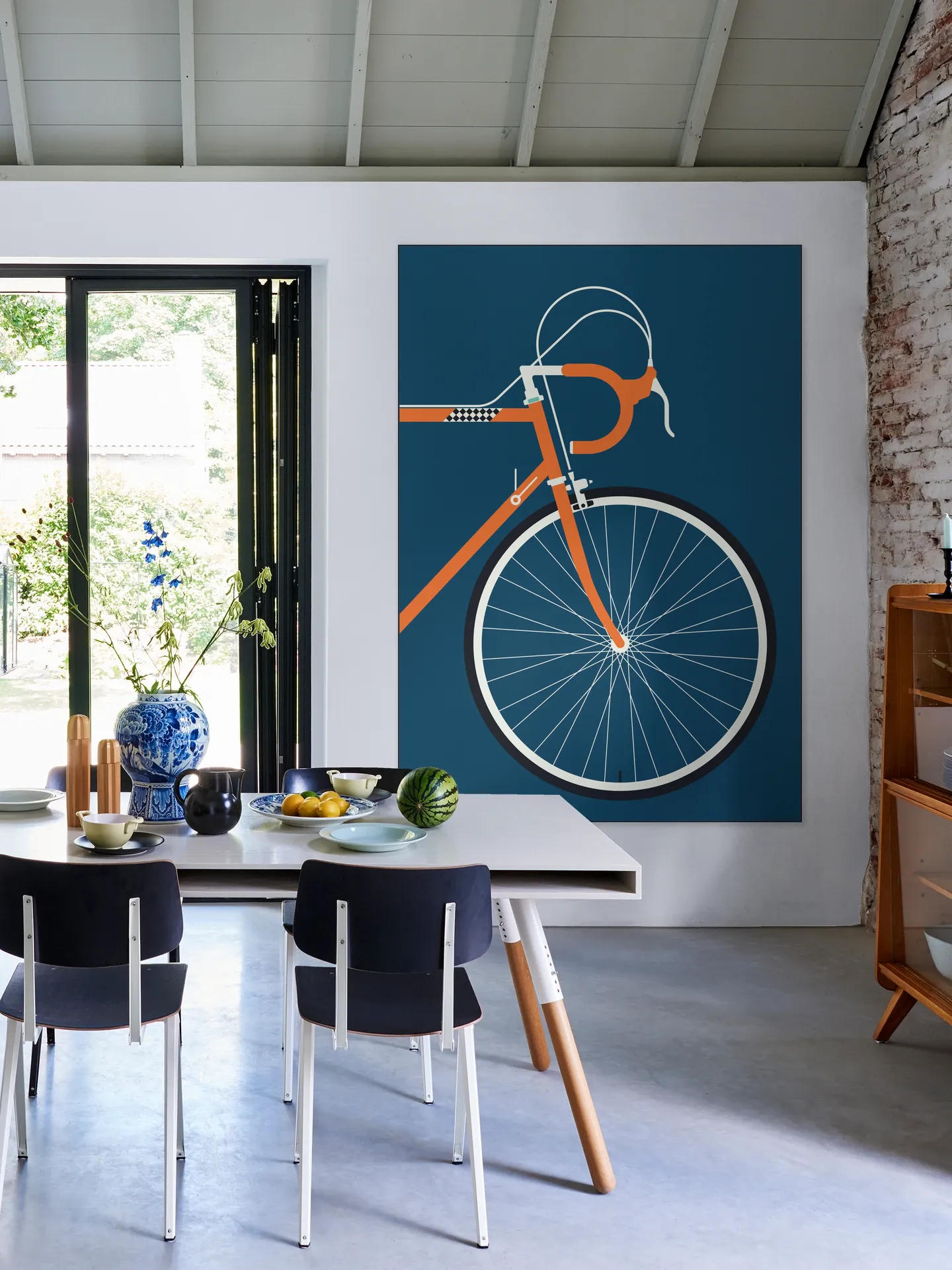 Racing Bike Orange Front