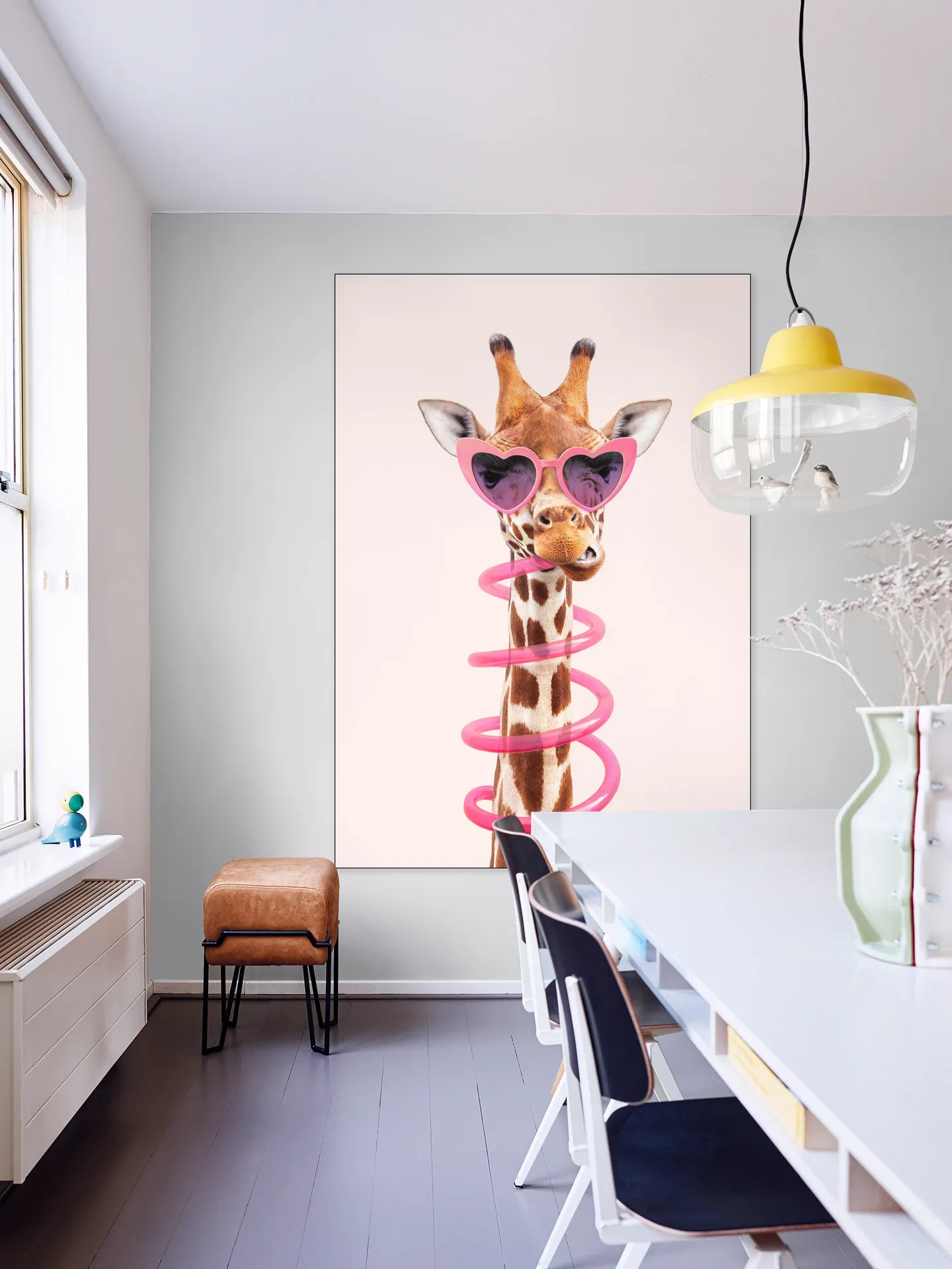 Thirsty Giraffe