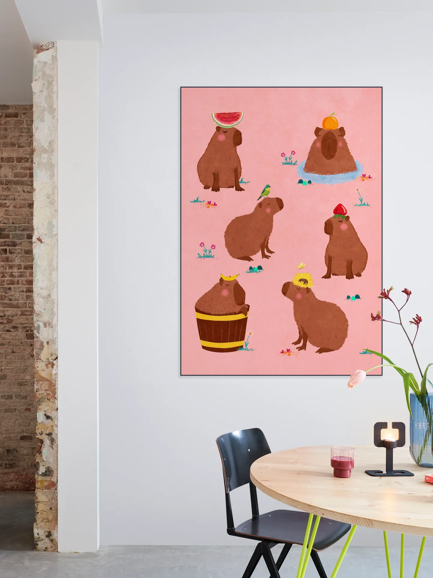 Capybara Collage