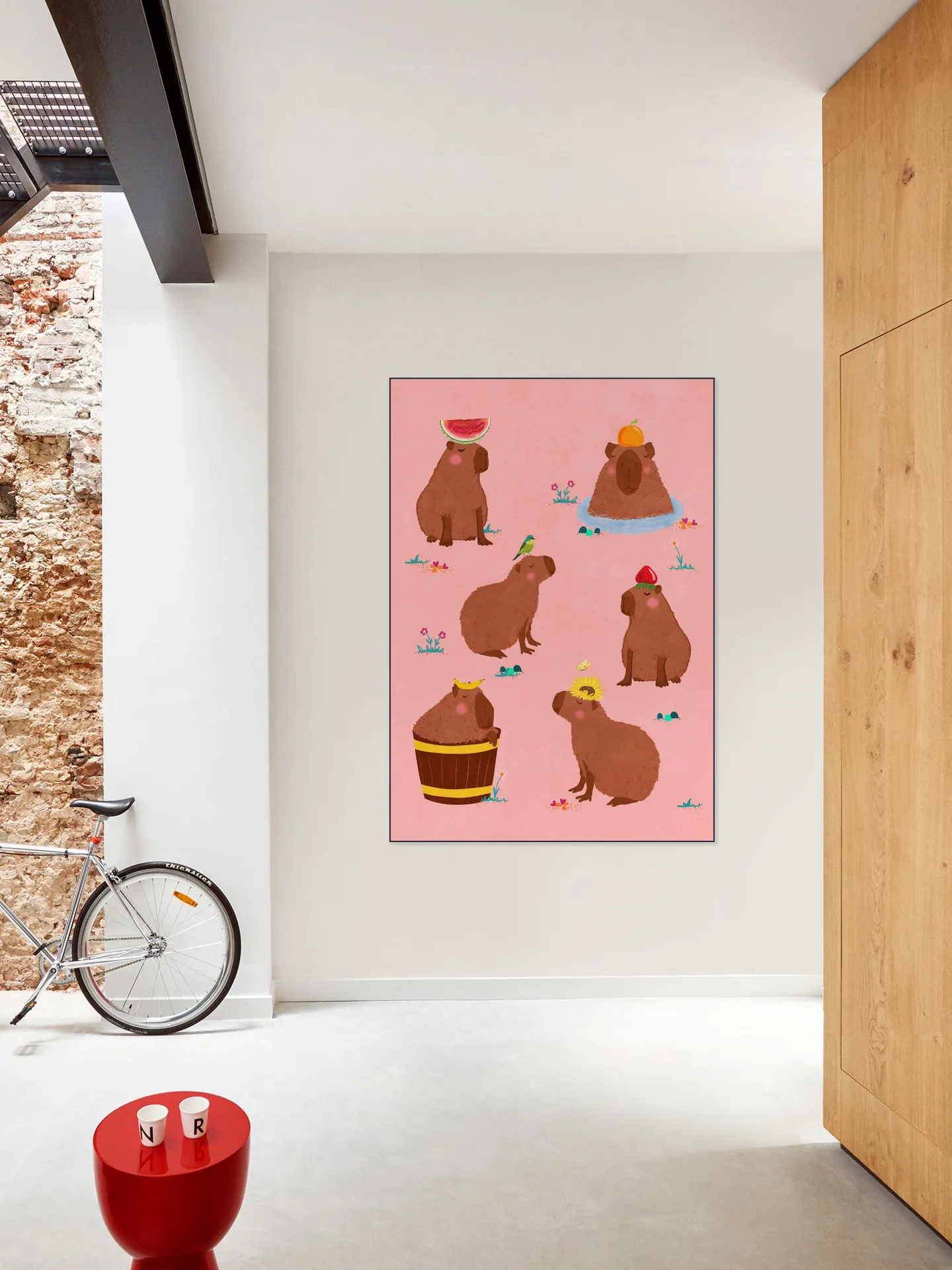 Capybara Collage