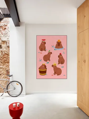 Capybara Collage