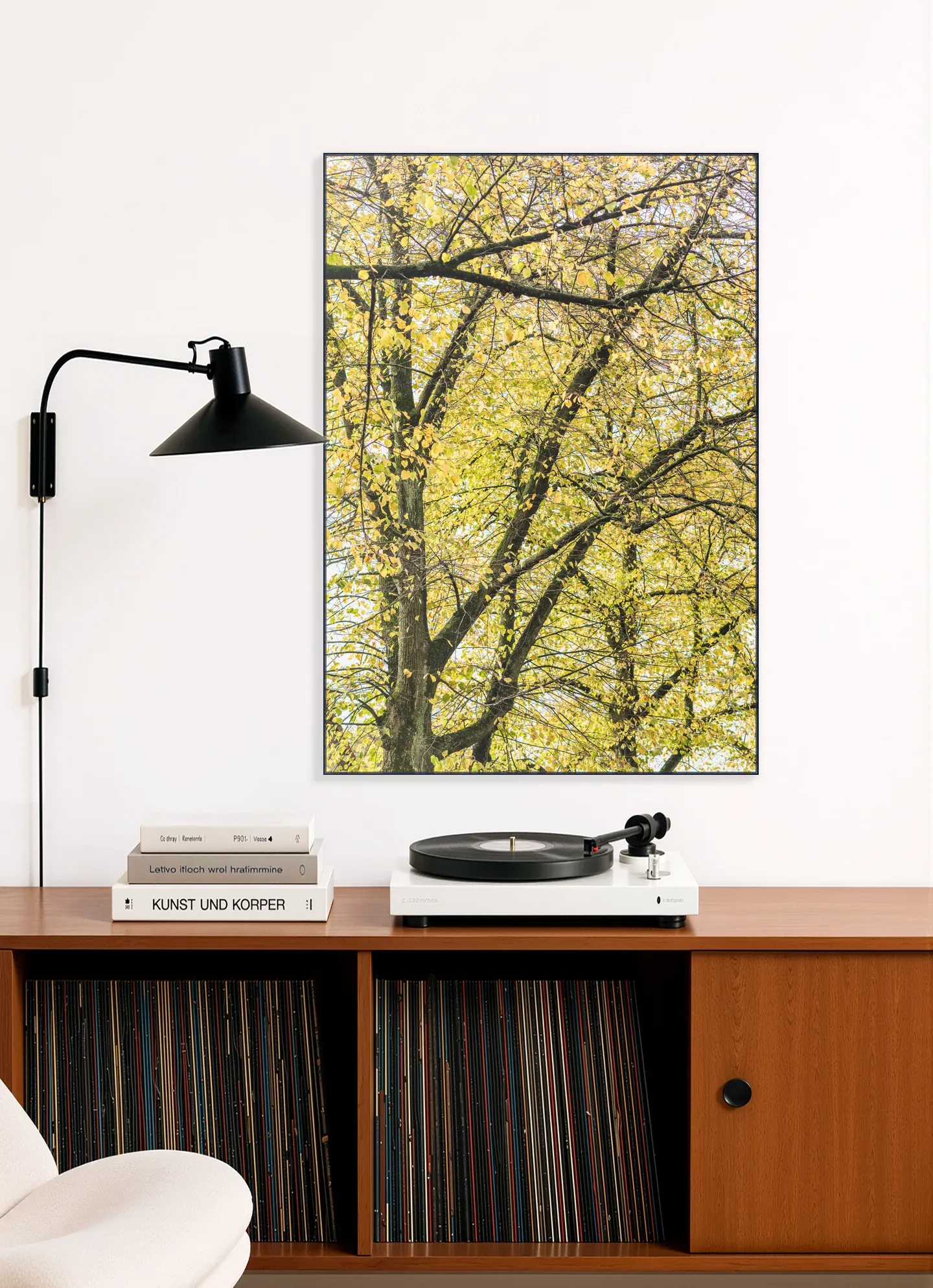 Yellow Autumn Trees
