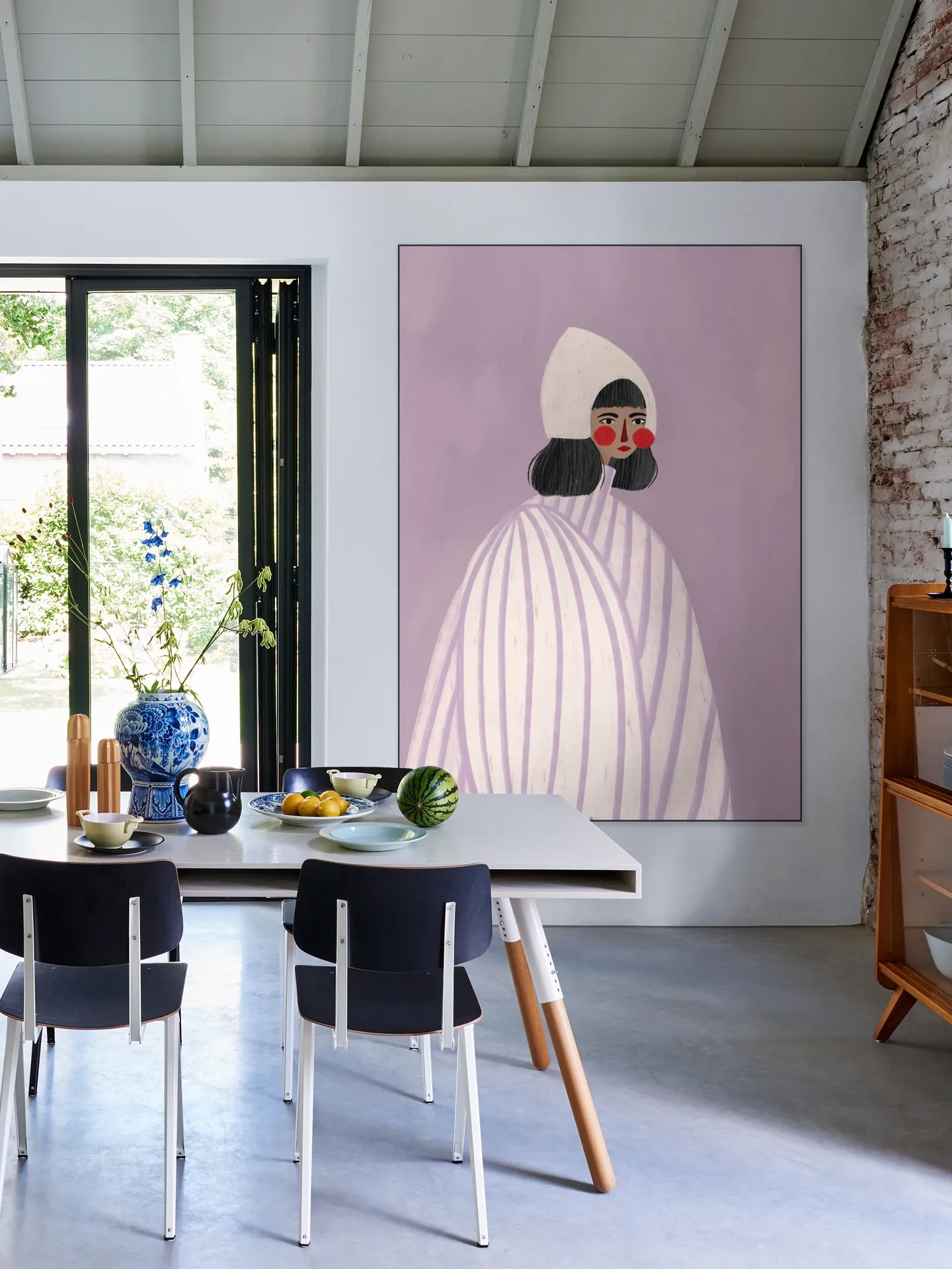 The Woman With The White Hat