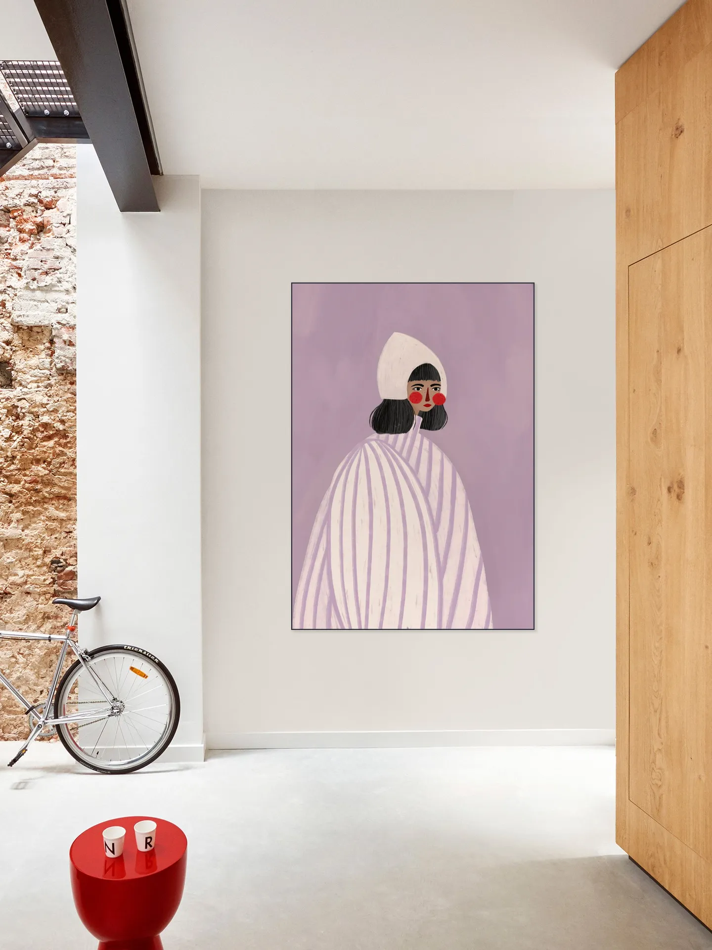 The Woman With The White Hat