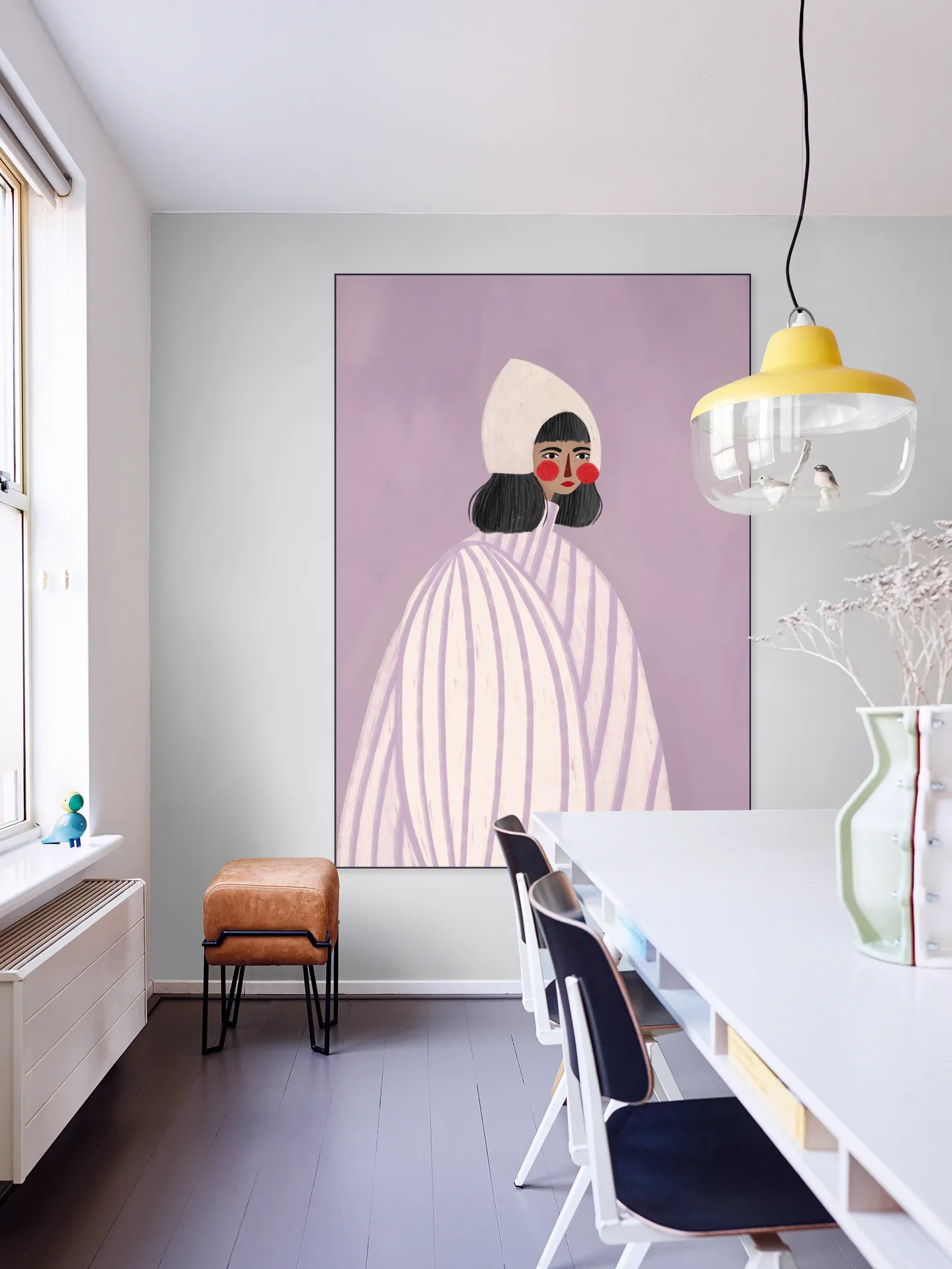 The Woman With The White Hat